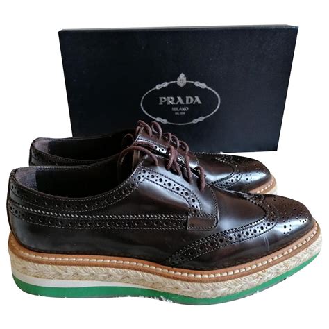 Prada brogues